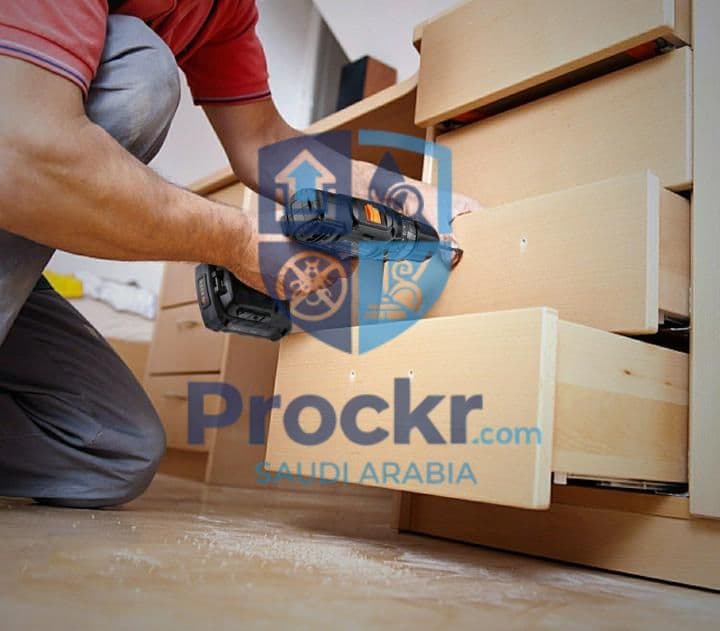 أعمال النجارة: خزائن مطبخ ودواليب حسب المقاس